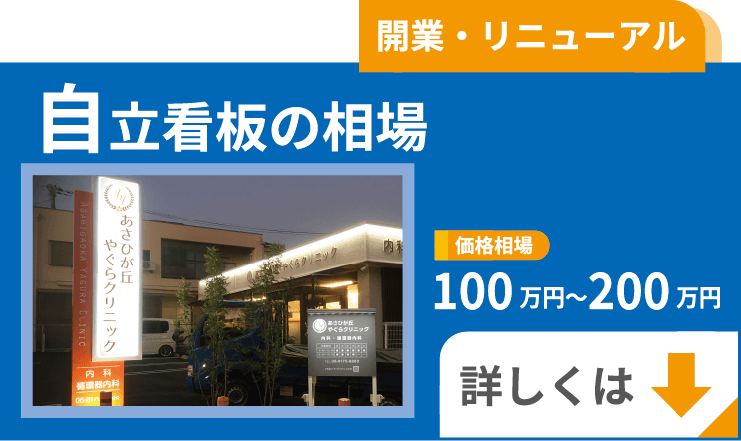自立看板の相場